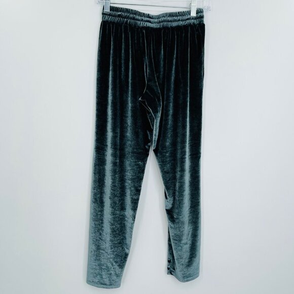 American‎ Eagle velour pull on pants soft green women's size XS - Picture 3 of 10